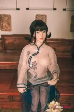 140cm / 4ft7 Cheongsam Beauty Petite Sex Doll – Chun - Image 11