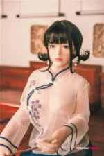 140cm / 4ft7 Cheongsam Beauty Petite Sex Doll – Chun - Image 2