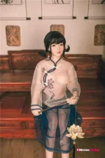 140cm / 4ft7 Cheongsam Beauty Petite Sex Doll – Chun - Image 6