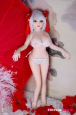 68cm / 2ft3 Petite TPE Small Sex Doll – Evaline - Image 3