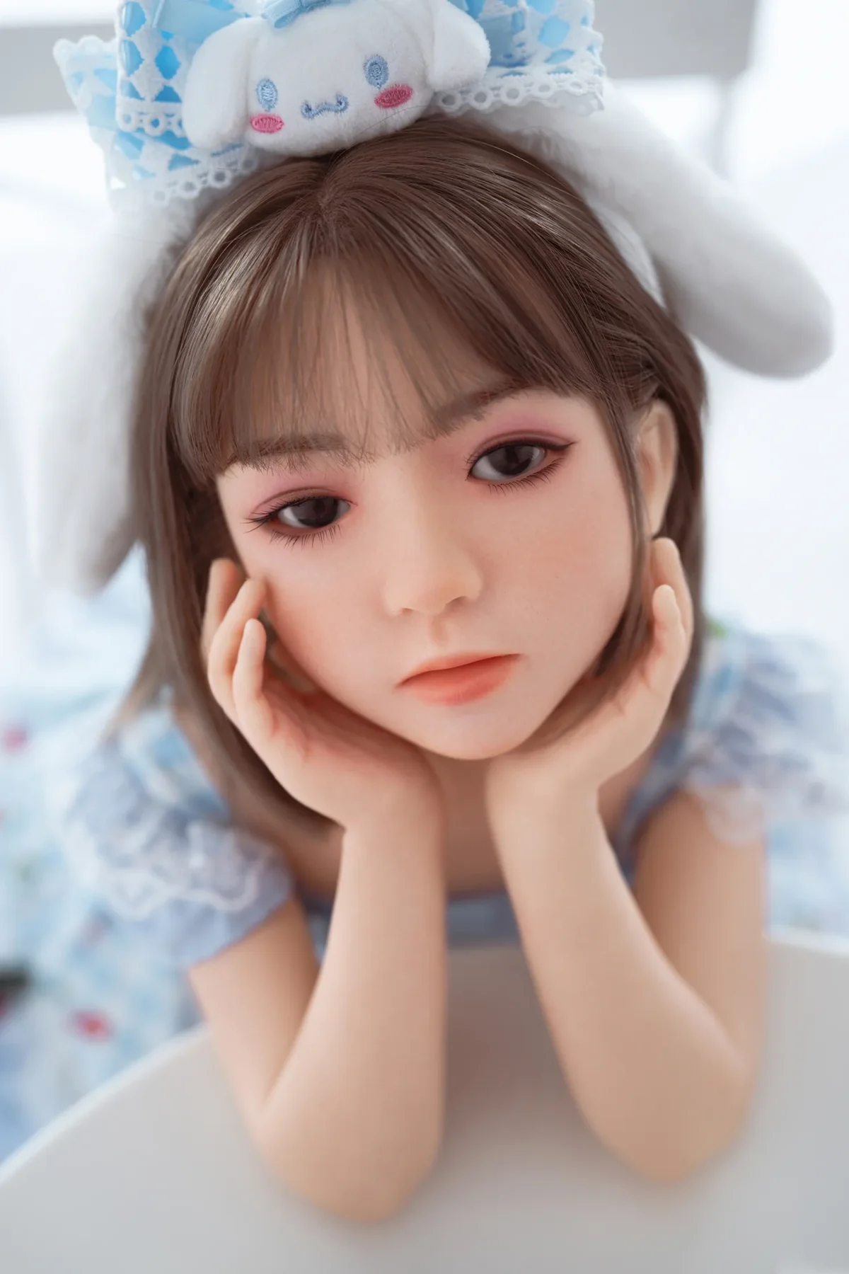 100cm / 3ft3 Flat Chested Silicone Mini Sex Doll – Noelle - Image 12