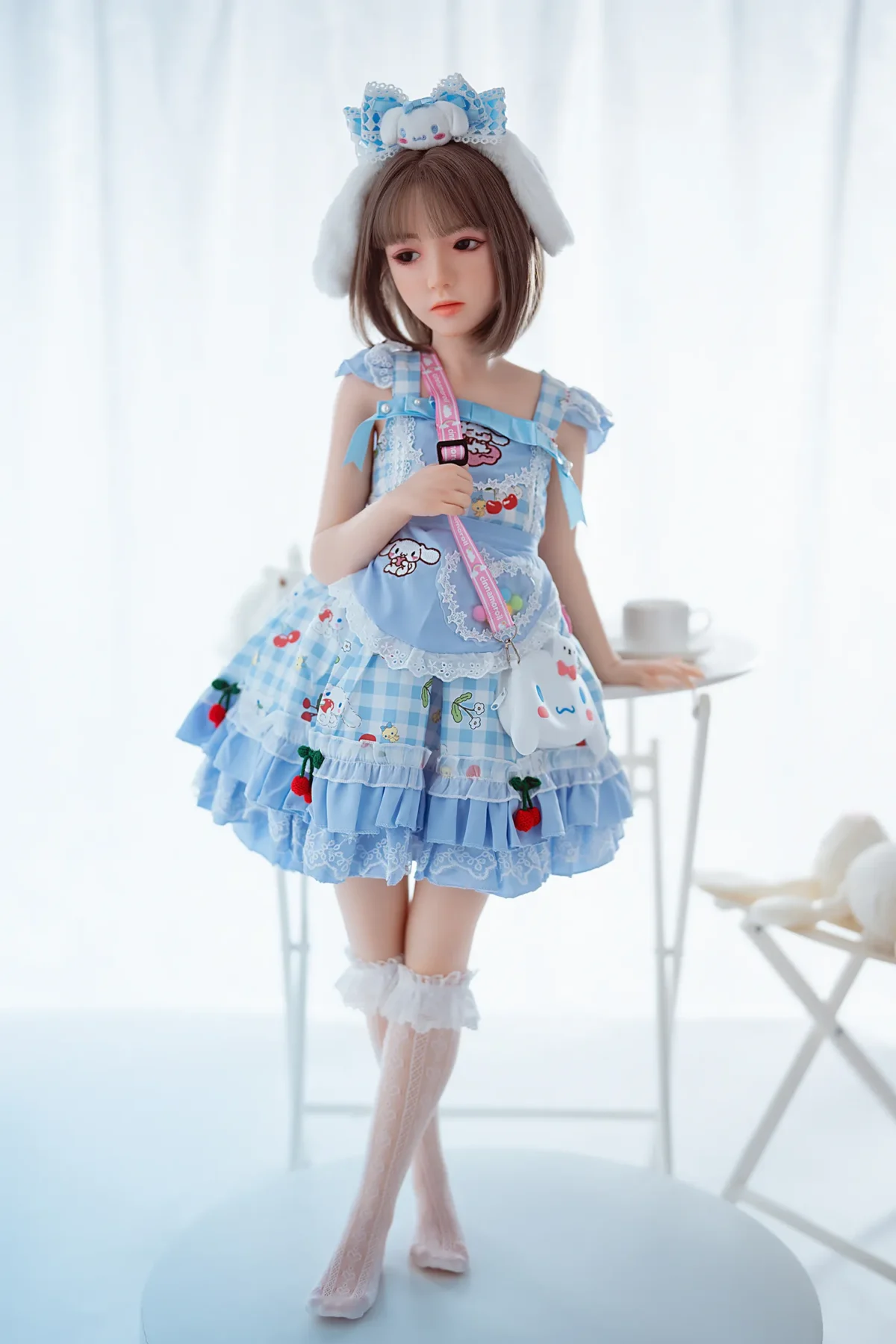 100cm / 3ft3 Flat Chested Silicone Mini Sex Doll – Noelle - Image 2