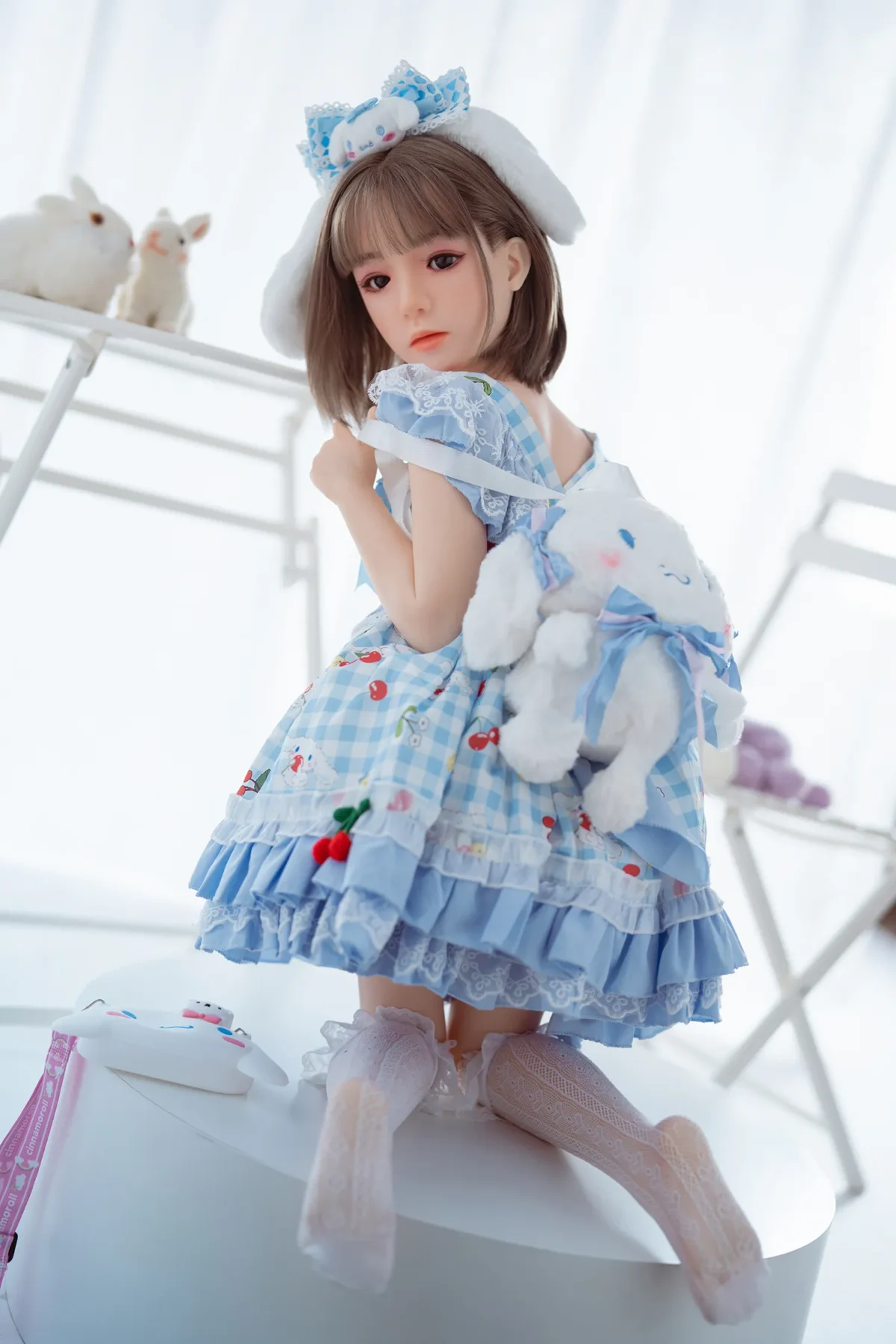 100cm / 3ft3 Flat Chested Silicone Mini Sex Doll – Noelle - Image 4