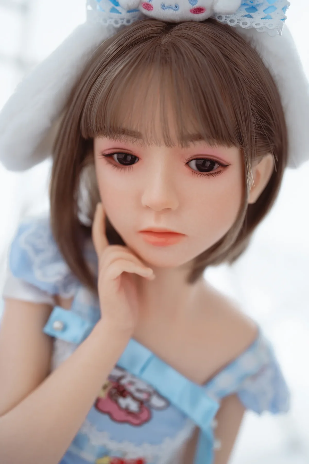 100cm / 3ft3 Flat Chested Silicone Mini Sex Doll – Noelle - Image 5