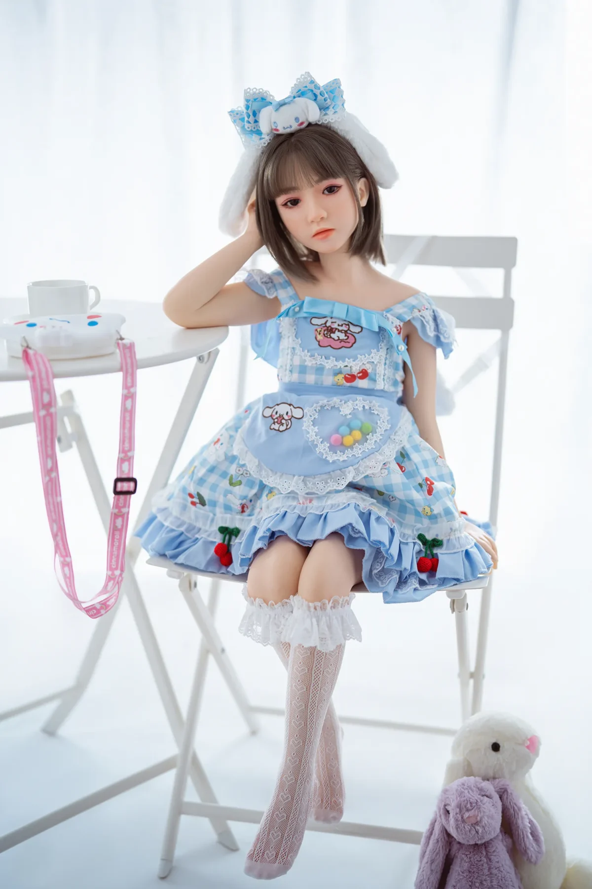 100cm / 3ft3 Flat Chested Silicone Mini Sex Doll – Noelle - Image 8