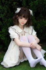 108cm / 3ft5 Flat Chested Mini Sex Doll – Aeris - Image 14