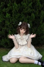 108cm / 3ft5 Flat Chested Mini Sex Doll – Aeris - Image 4
