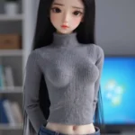 60cm / 1ft11 Small Breast Tiny Sex Doll – Ment (US Stock, Fast Shipping)