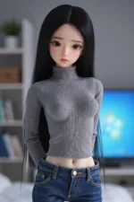 60cm / 1ft11 Small Breast Tiny Sex Doll – Ment (US Stock, Fast Shipping)