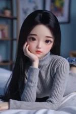 60cm / 1ft11 Small Breast Tiny Sex Doll – Ment (US Stock, Fast Shipping) - Image 3