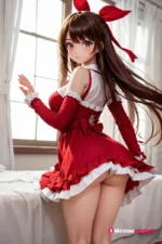 80cm 2ft7 Blonde Long Hair Mini Sex Doll – Chiyo